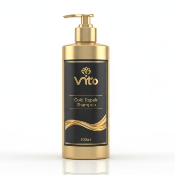Vito Gold Repair Shampoo – Keratin & Collagen Formula